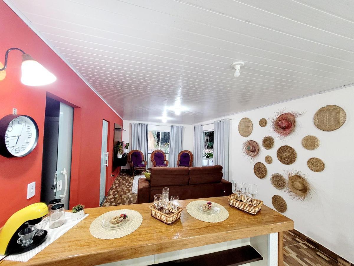 新弗里堡Casa Inteira Em Lumiar , Recanto Das Palmeiras-Nf.别墅 外观 照片
